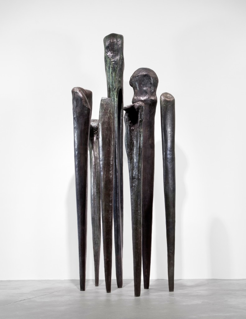 Forest of Awls,1989, Bronze, 115” (H) X 42”(W) X 42”(D). Courtesy Ace Gallery Los Angeles.