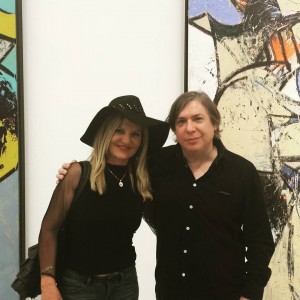 Interviewing George Condo at Spruth Magers, 2016
