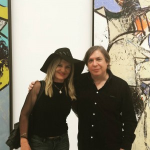 Interviewing George Condo at Spruth Magers, 2016