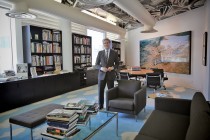 Michael Govan in his office