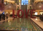 Laura Kimpton’s Monumental Word Sculptures: LOVE @ the Venetian Hotel