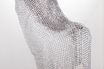 TIM Hawkinson_Invisability cloak, 2018_Mirrored mylar, umbrella frames_Dimensions variable