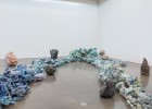 Liz Larner: The Horrific Beauty of Plastic Polluted Sea Foam and Asteroids on Earth at Regen Projects